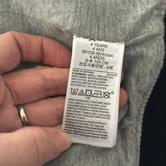 DISNEY + BABY GAP Mickey Mouse letterman jacket 4 - Picture 9 of 10